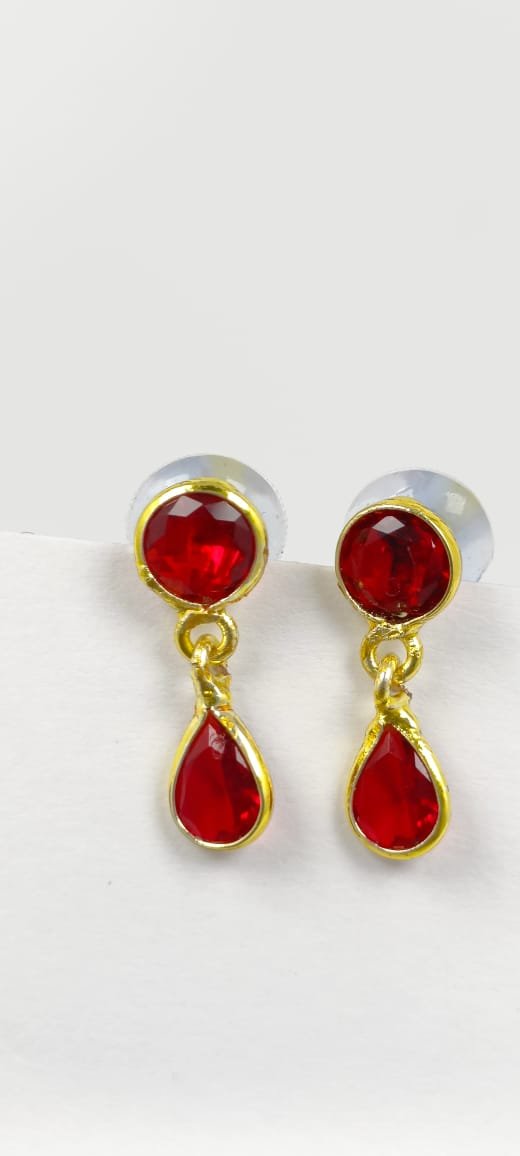 Shahi Pehnawa Traditional Pearl and Stone Layered Necklace Set with Earrings, 5-Strand White Pearl Chain